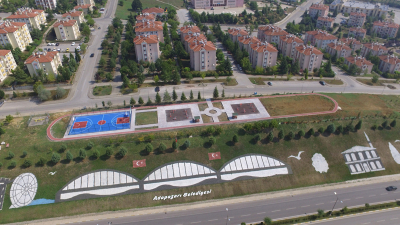 Camili´ye Basketbol Sahası İle Yürüyüş Parkuru