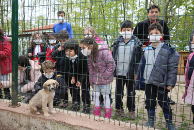 Miniklerden Barınağa Ziyaret