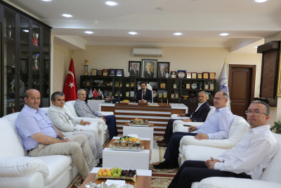 Vali´den Başkan Dişli´ye İadeyi Ziyaret